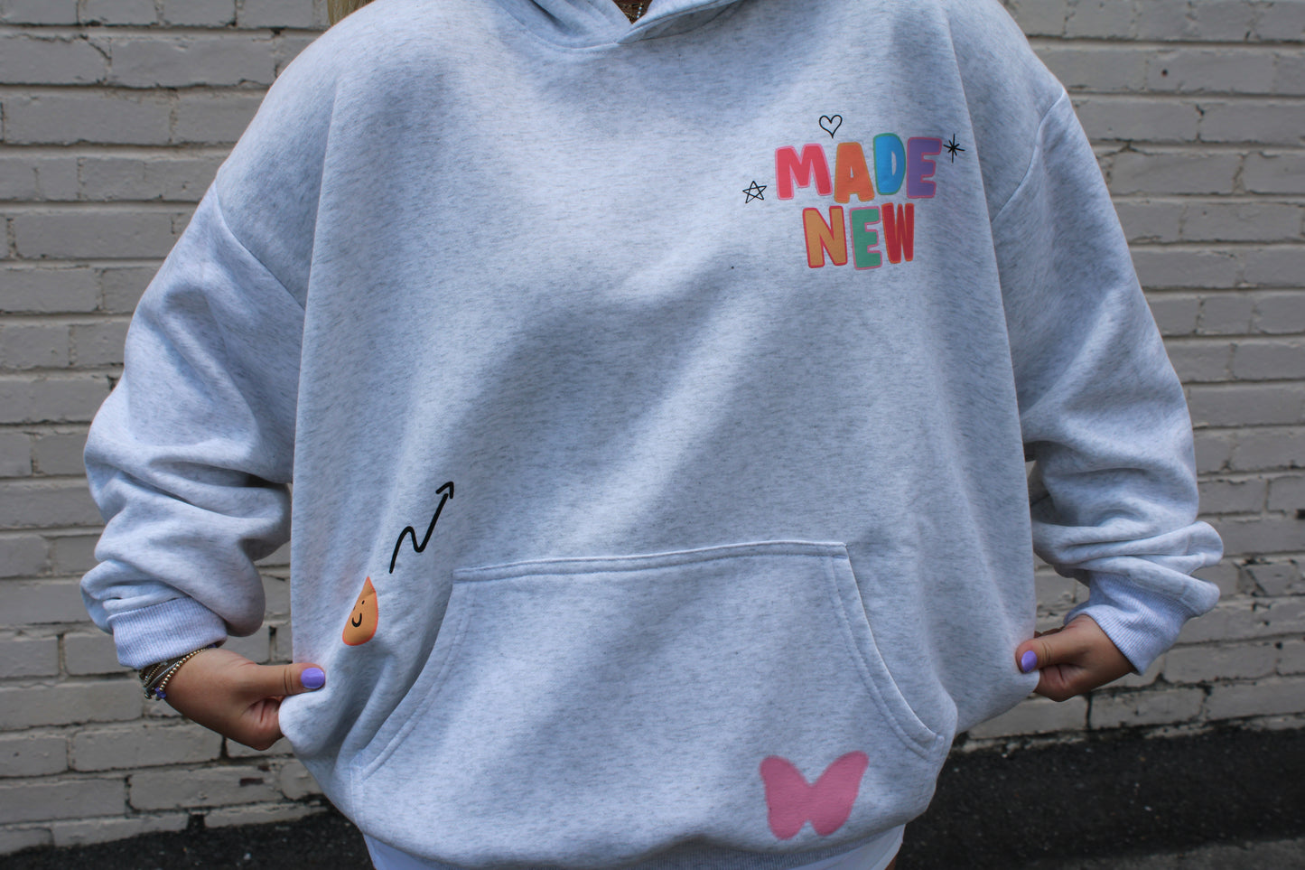 made new hoodie