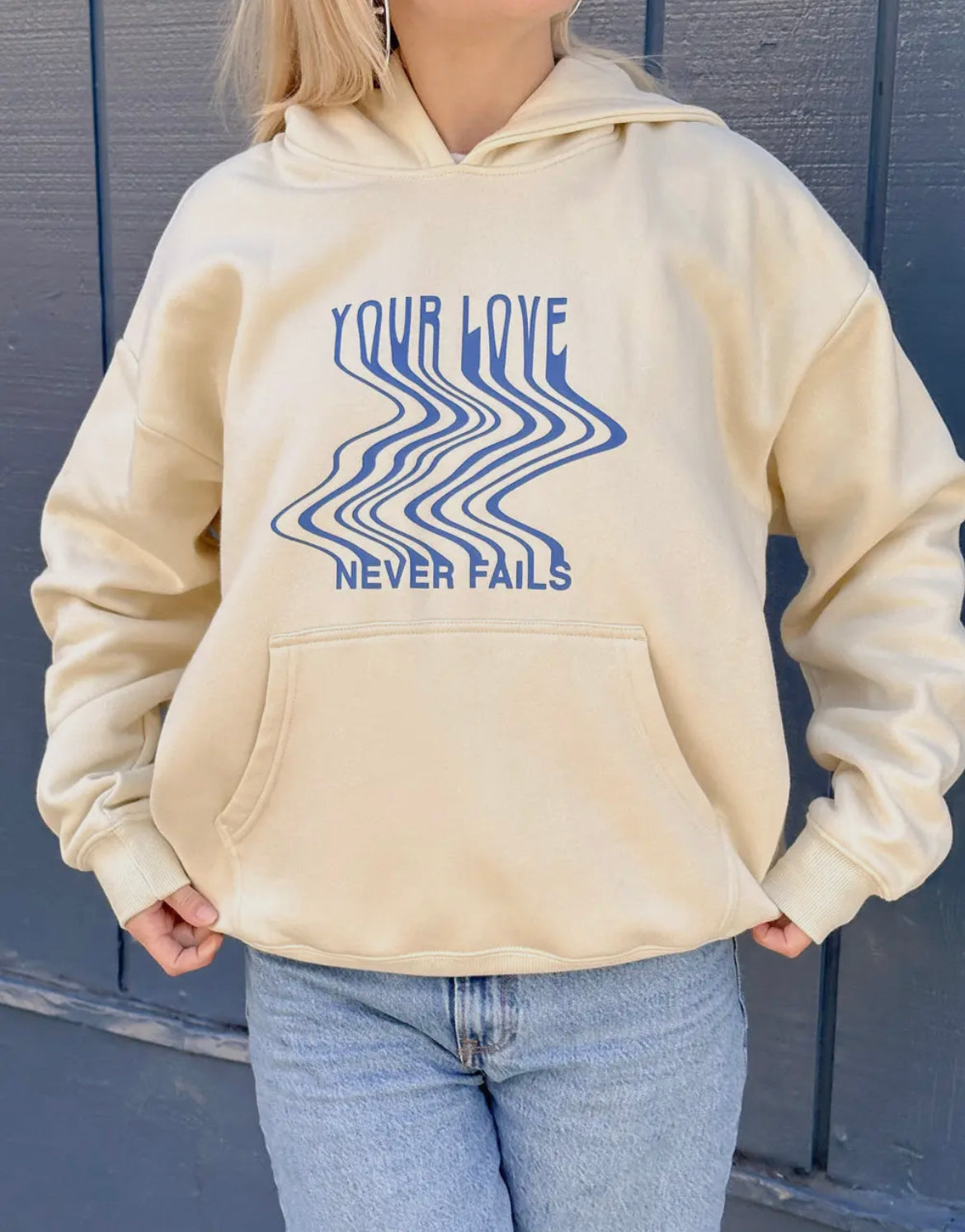 your love never fails hoodie
