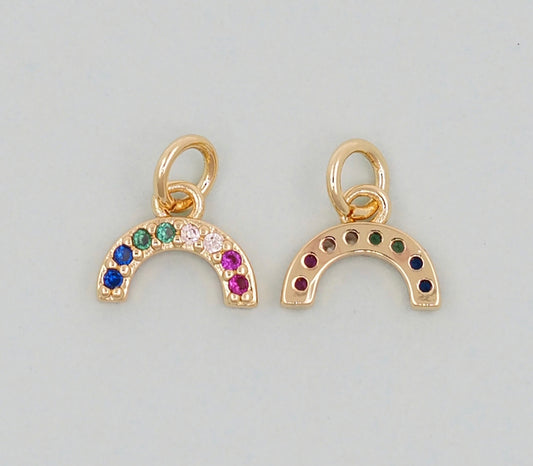mini rainbow charm
