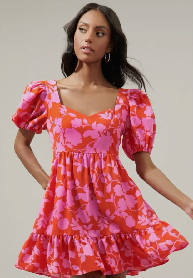 addison floral dress