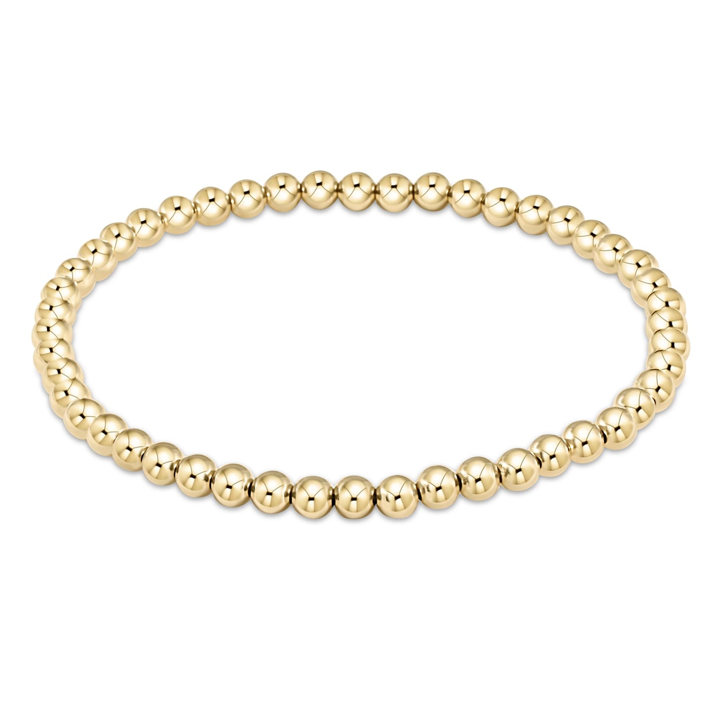 classic gold 4mm bracelet
