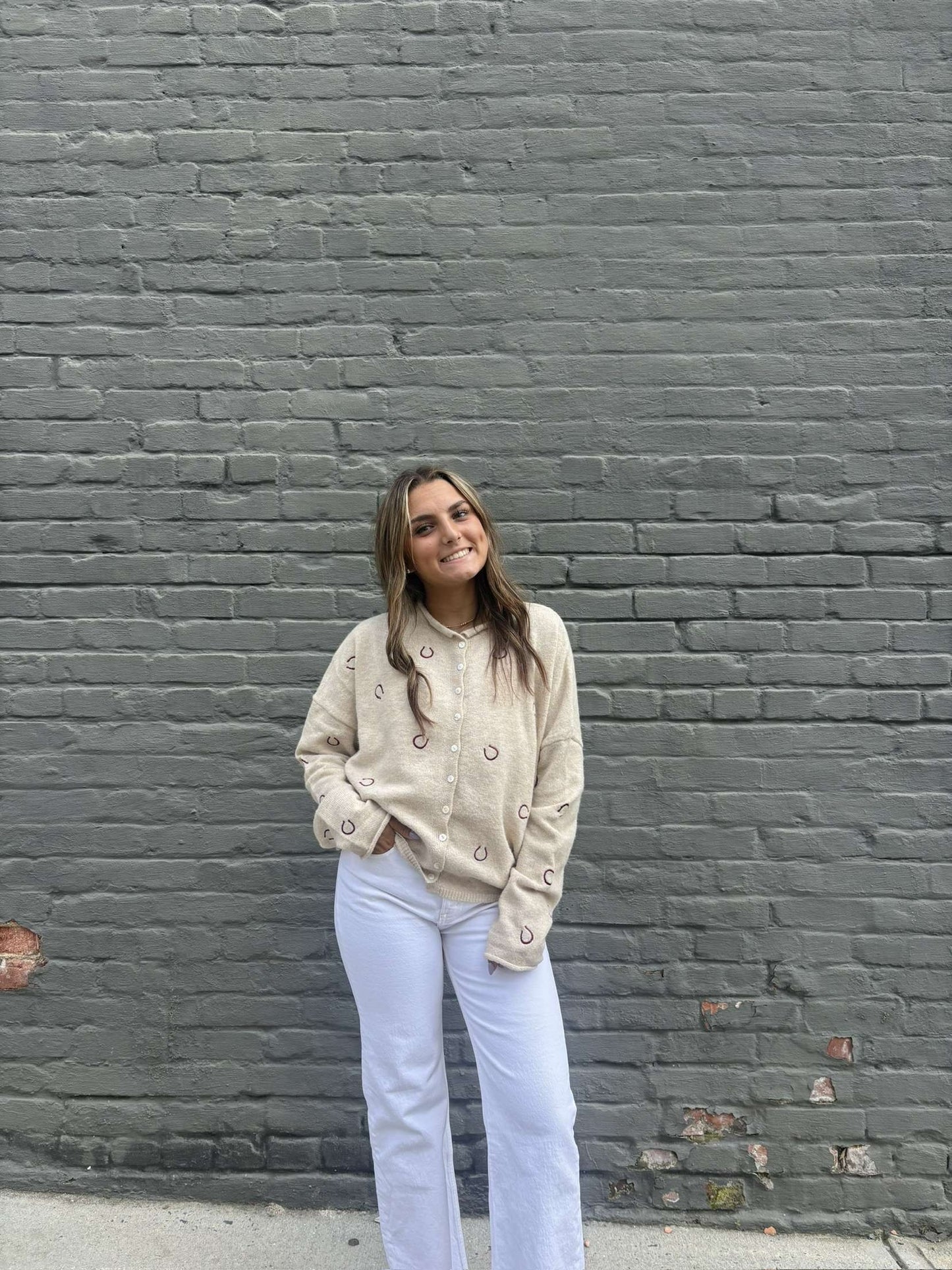 piper cardi- horseshoe