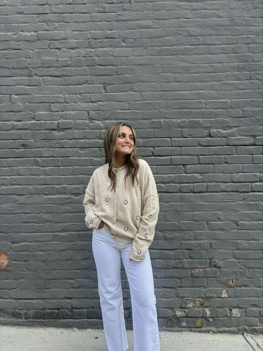 piper cardi- horseshoe