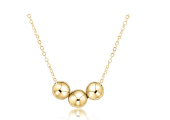 16" necklace gold- joy 6mm