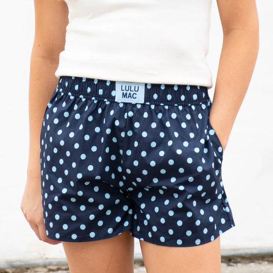 mini polka dot short lulu mac