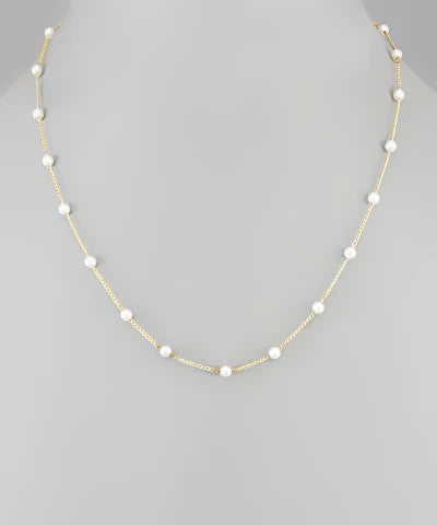 ball pearl necklace