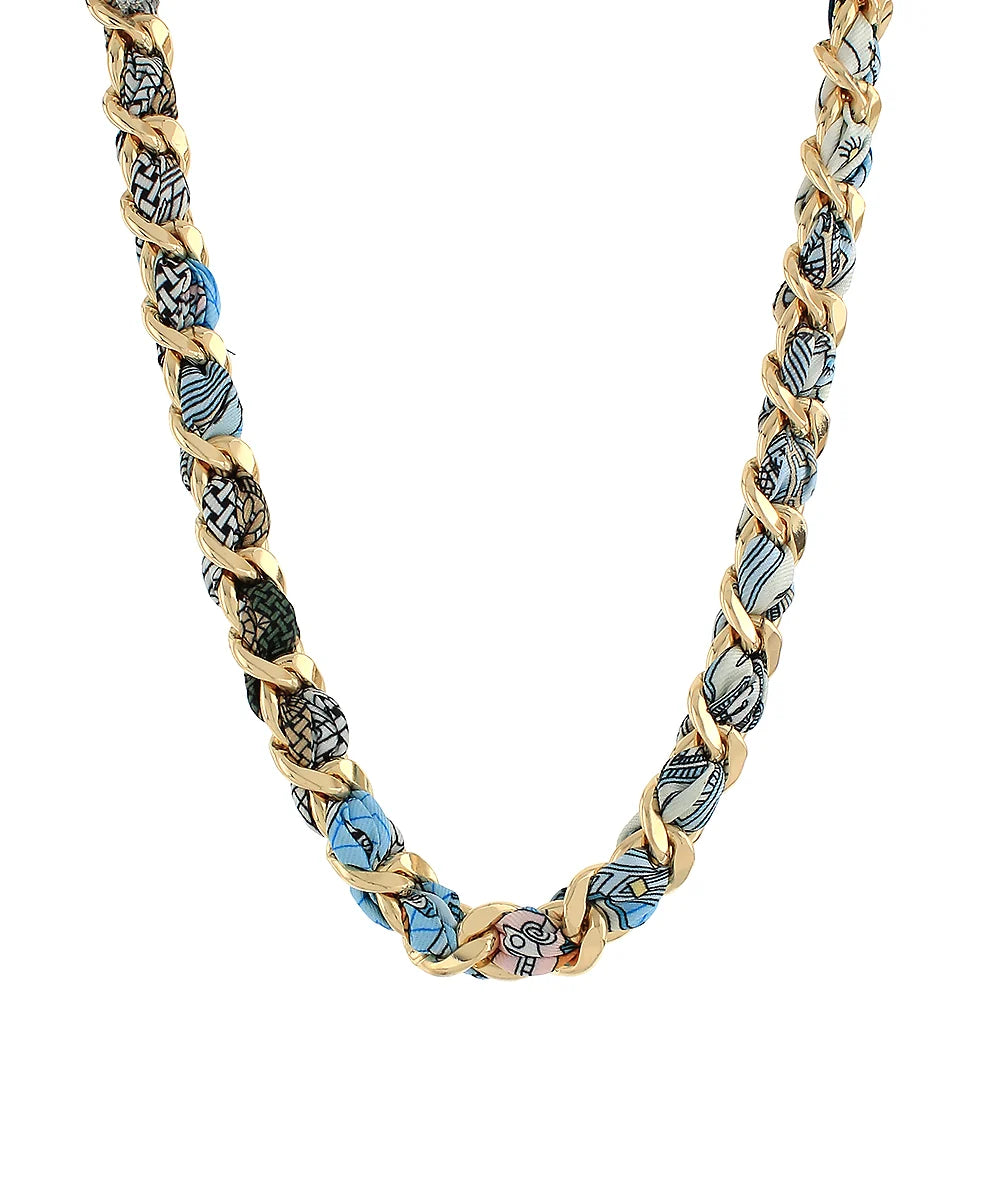 scarf chain necklace