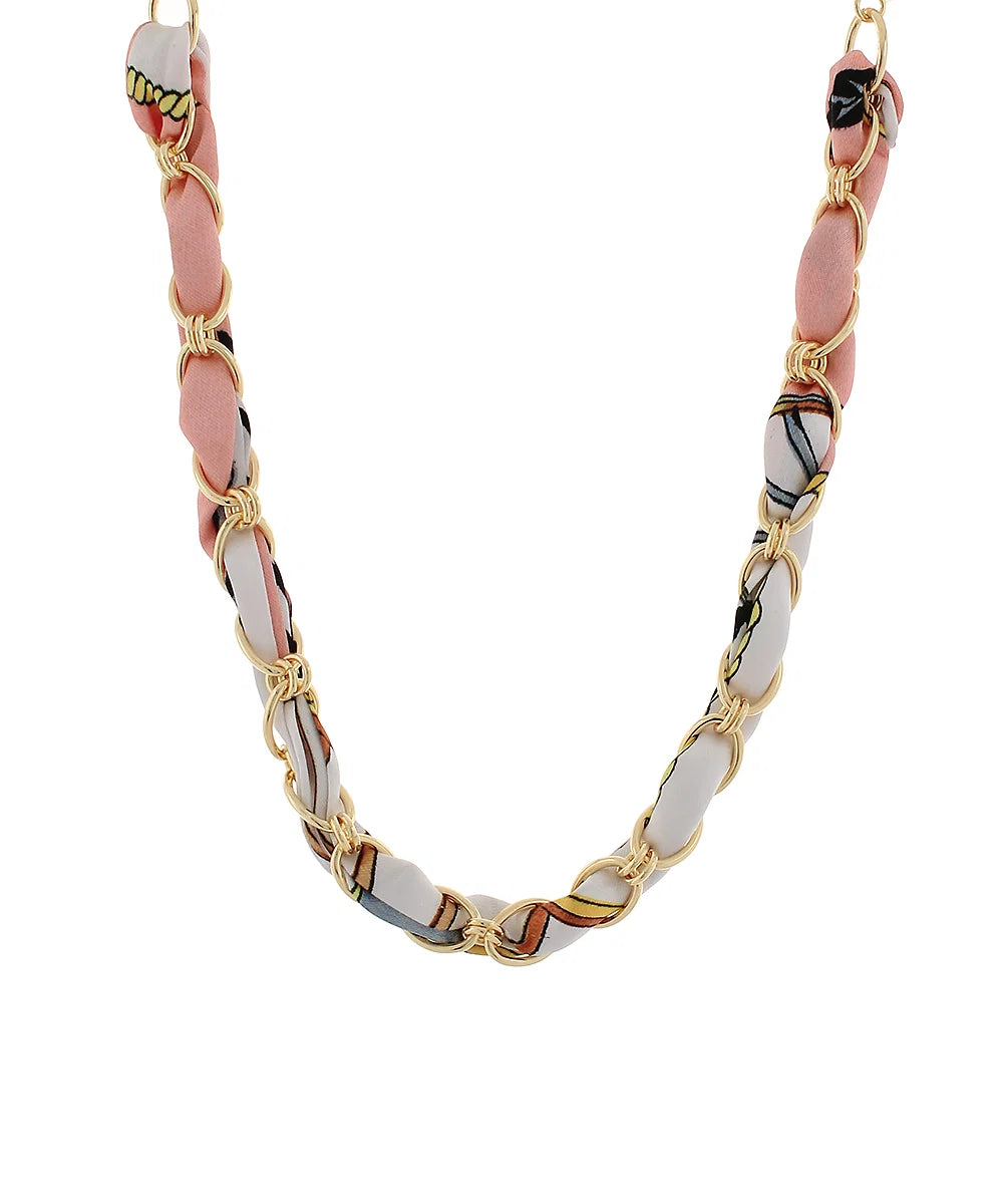 scarf chain necklace