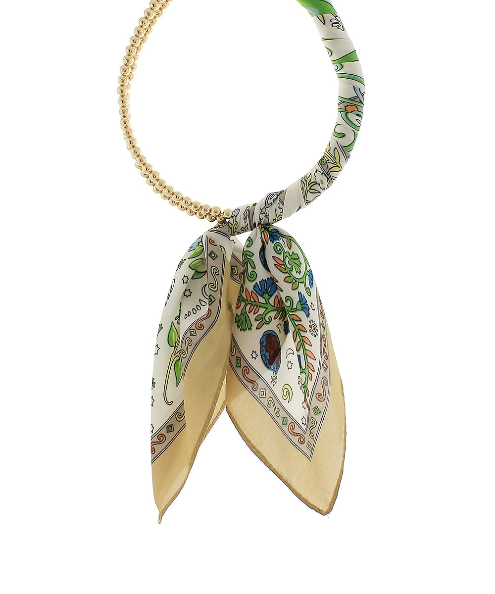 scarf collar necklace