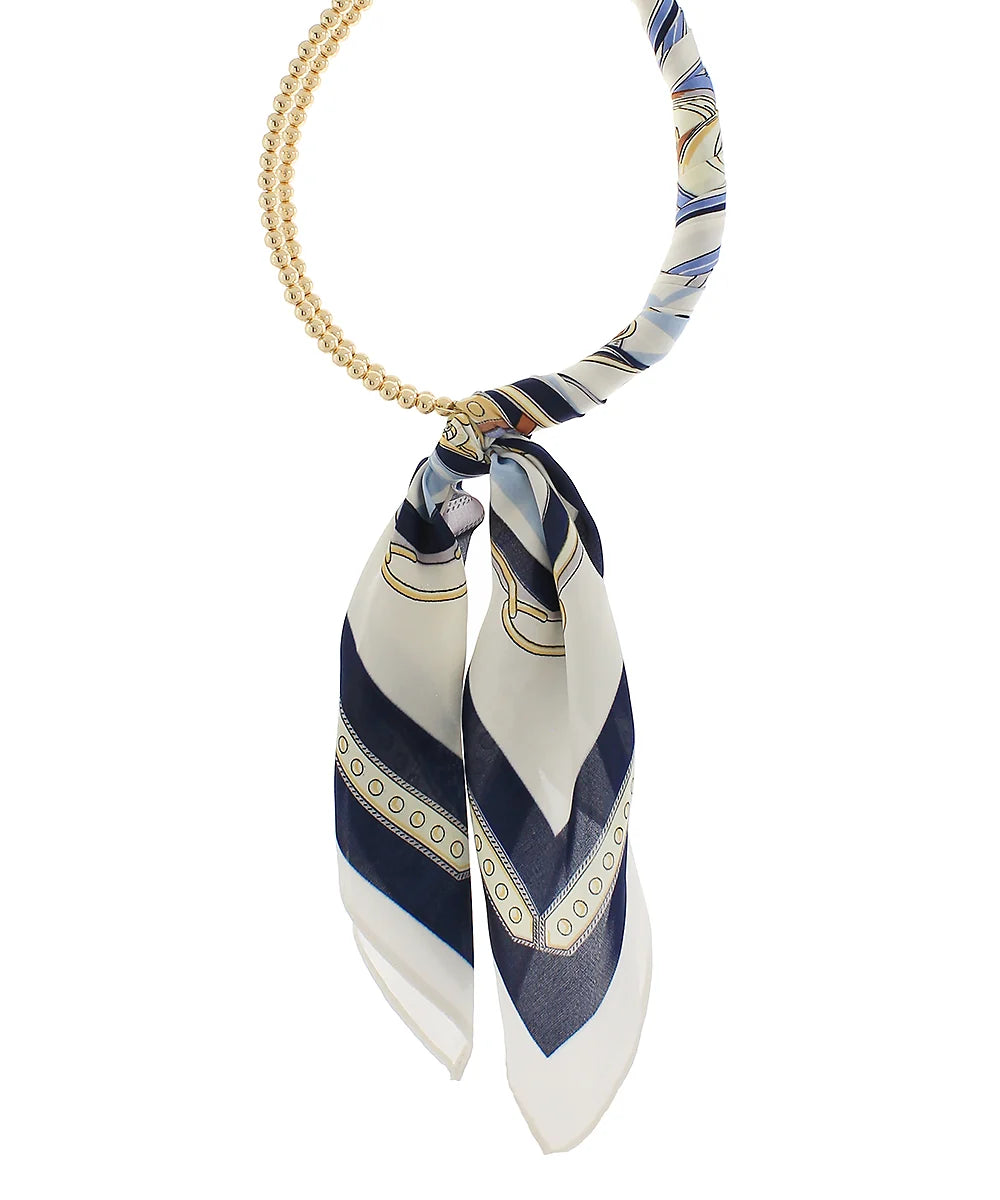 scarf collar necklace