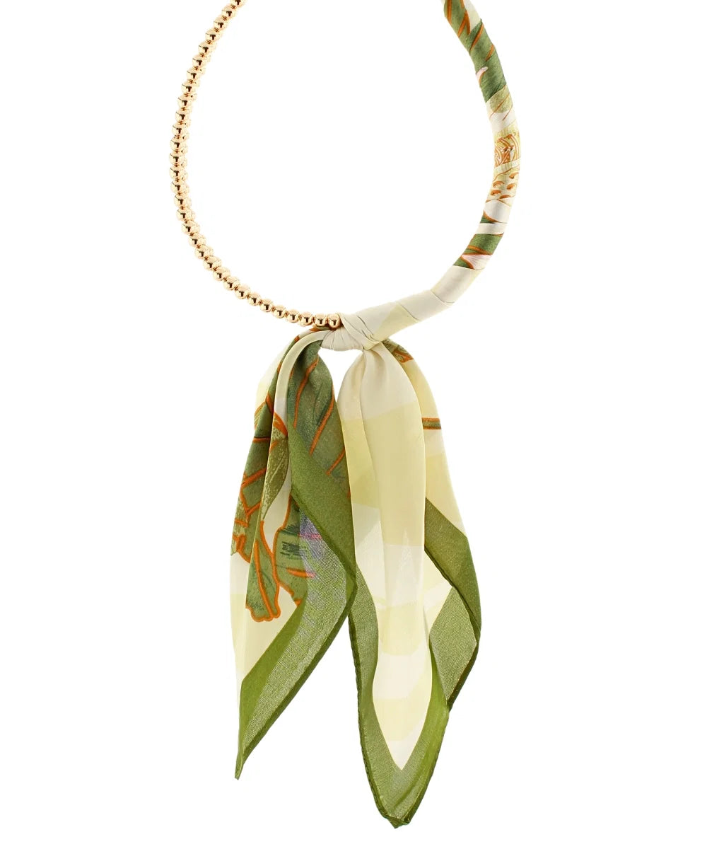 scarf collar necklace