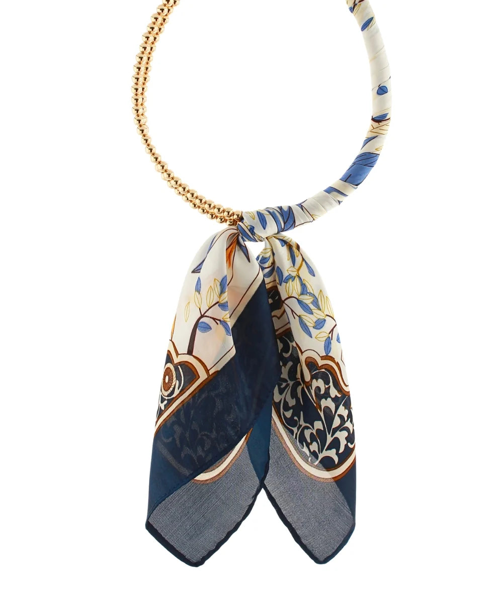 scarf collar necklace
