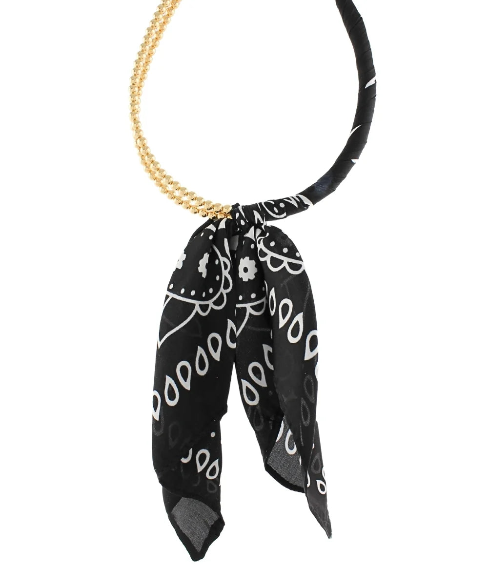 scarf collar necklace