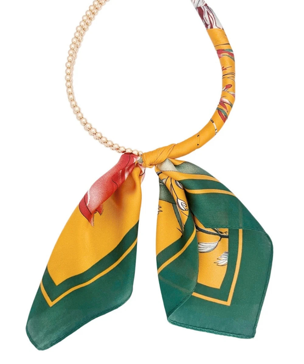 scarf collar necklace