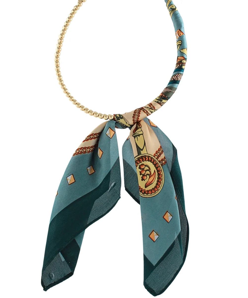 scarf collar necklace