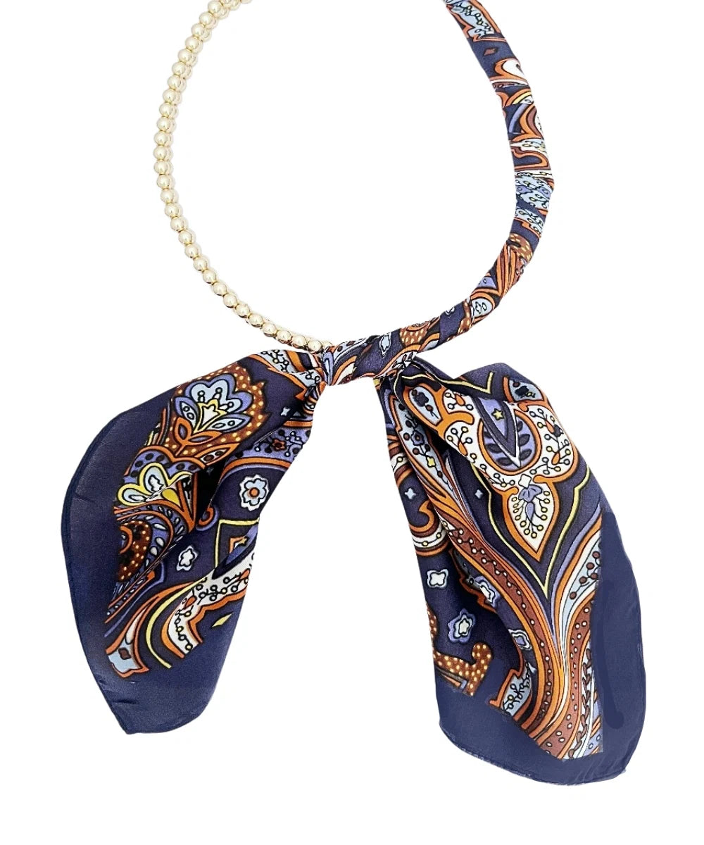 scarf collar necklace