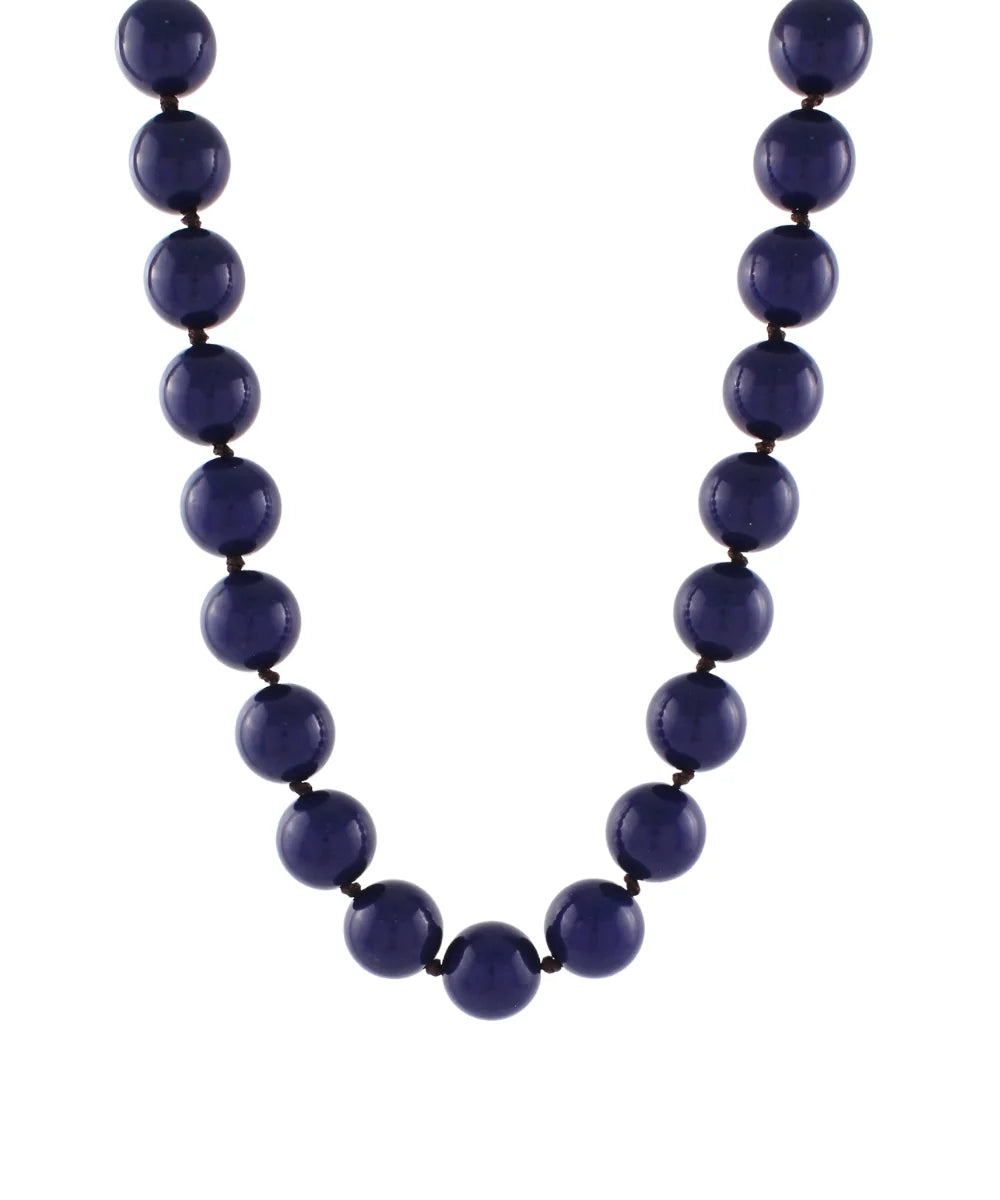 beaded knot necklace
