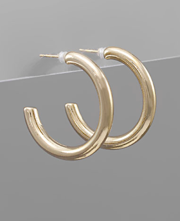 25mm gold hoops