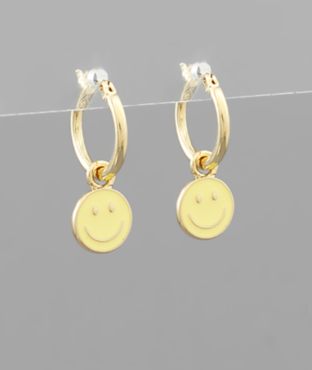 smiley face hoops