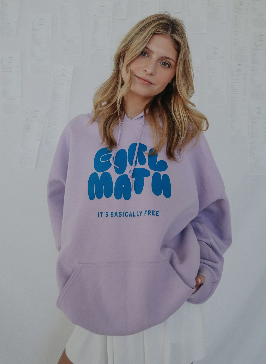 girl math hoodie