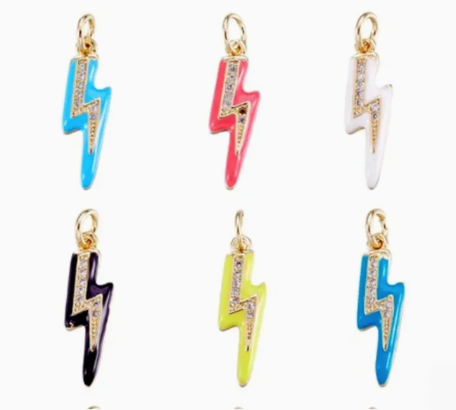 lightning bolt charm