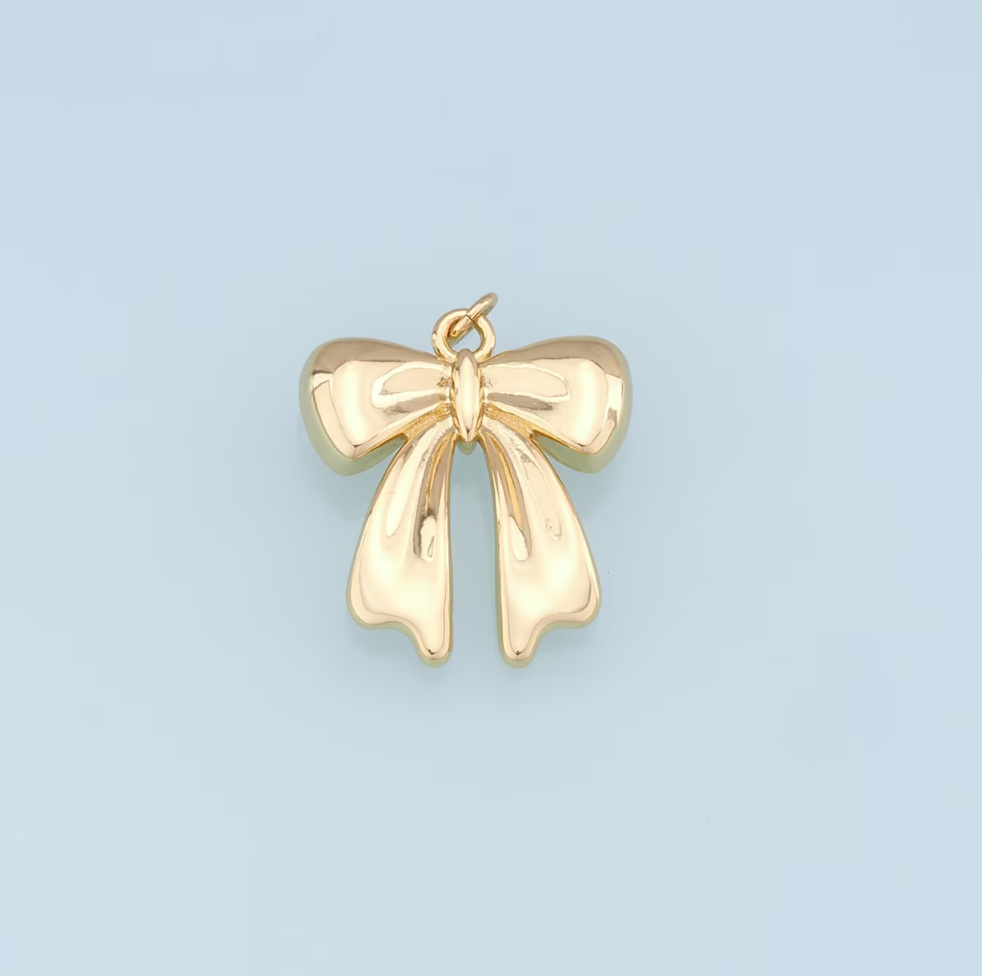 chunky bow charm