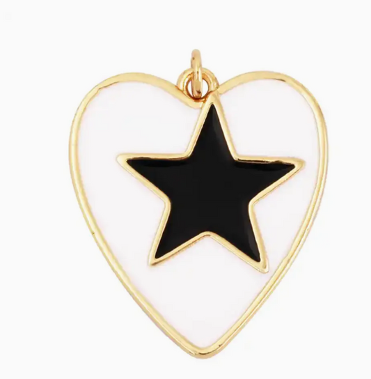 star heart charm