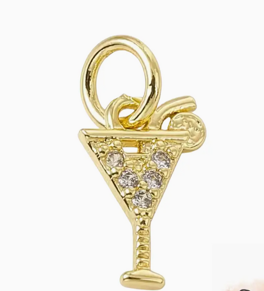 mini cocktail charm