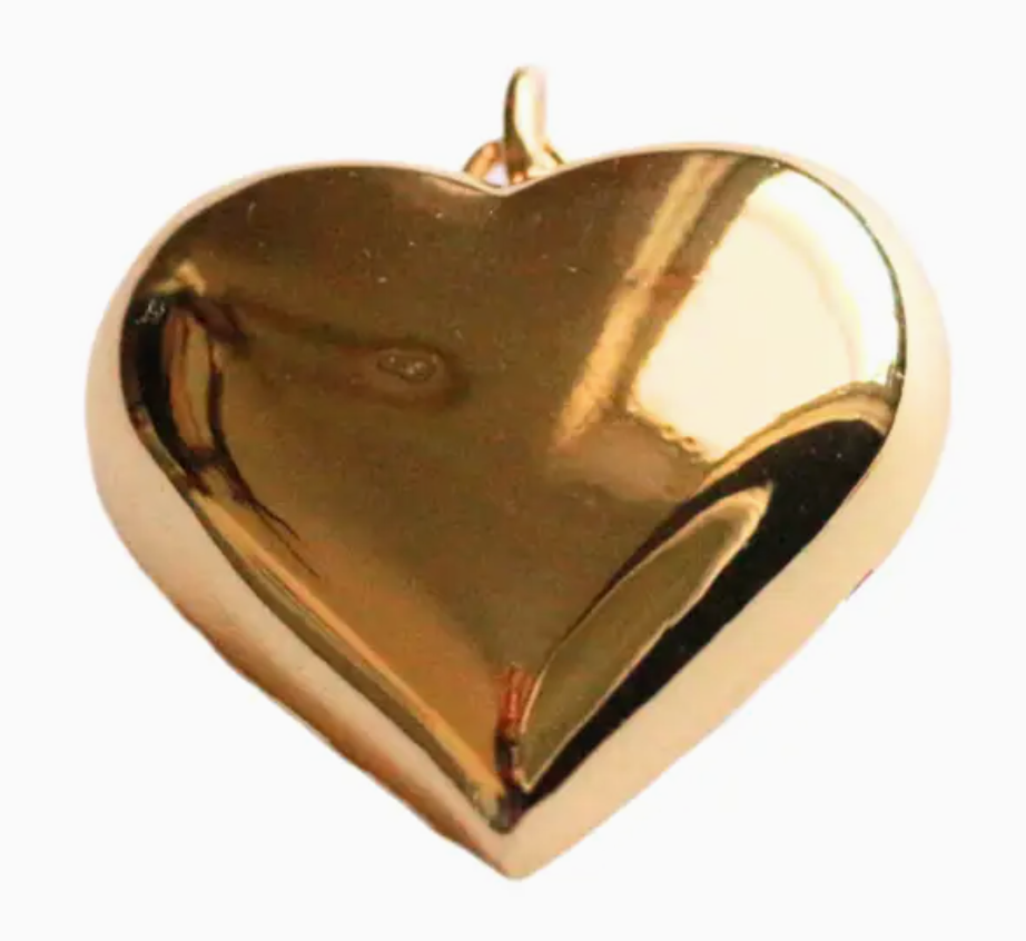 reversible heart charm