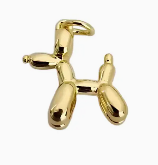 mini balloon dog charm