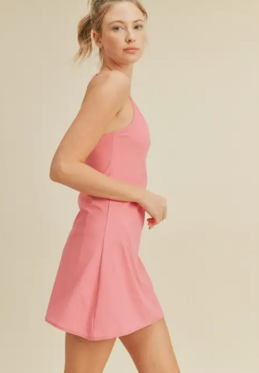 pheobe pink dress