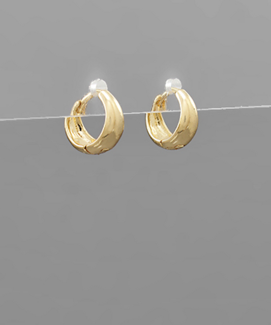 11mm huggie hoops