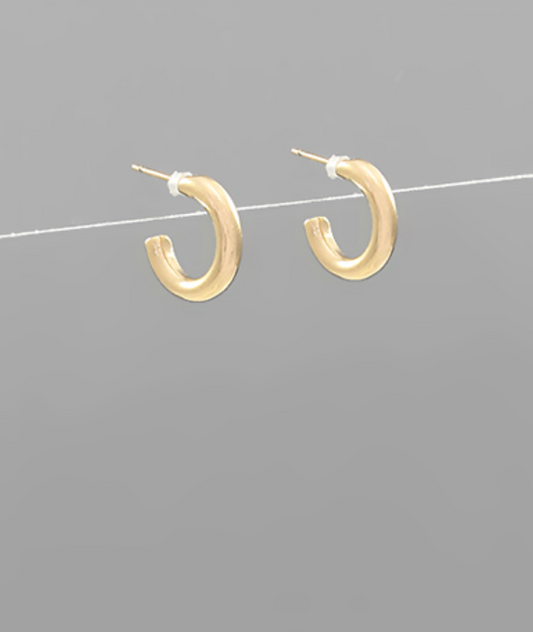 15mm gold hoops
