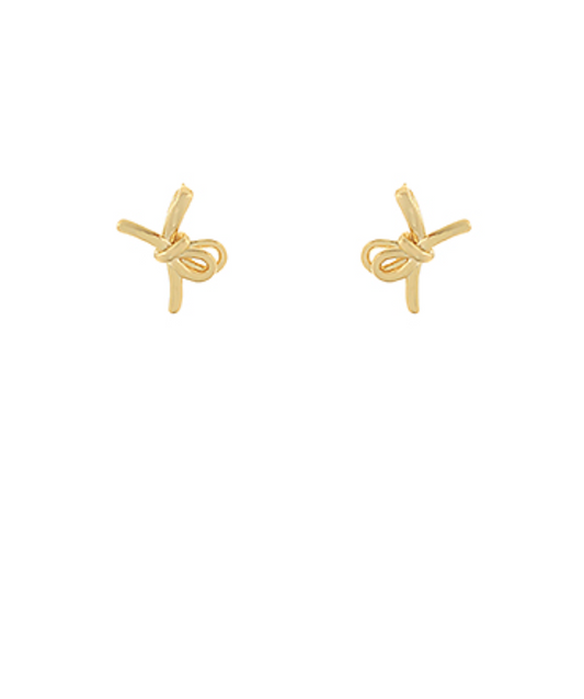 tie earrings