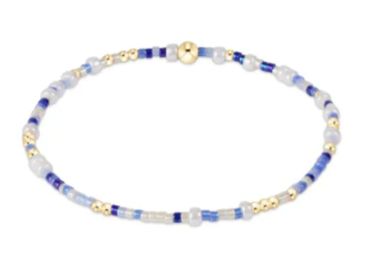 hope unwritten bracelet is a smurf's butt blue?