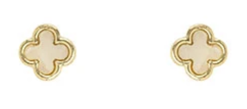 mini clover earring