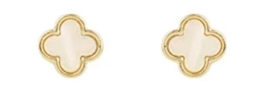 medium clover earring