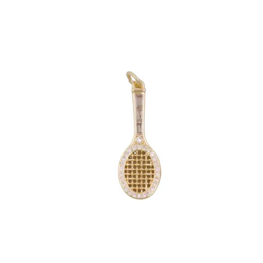 diamond tennis charm