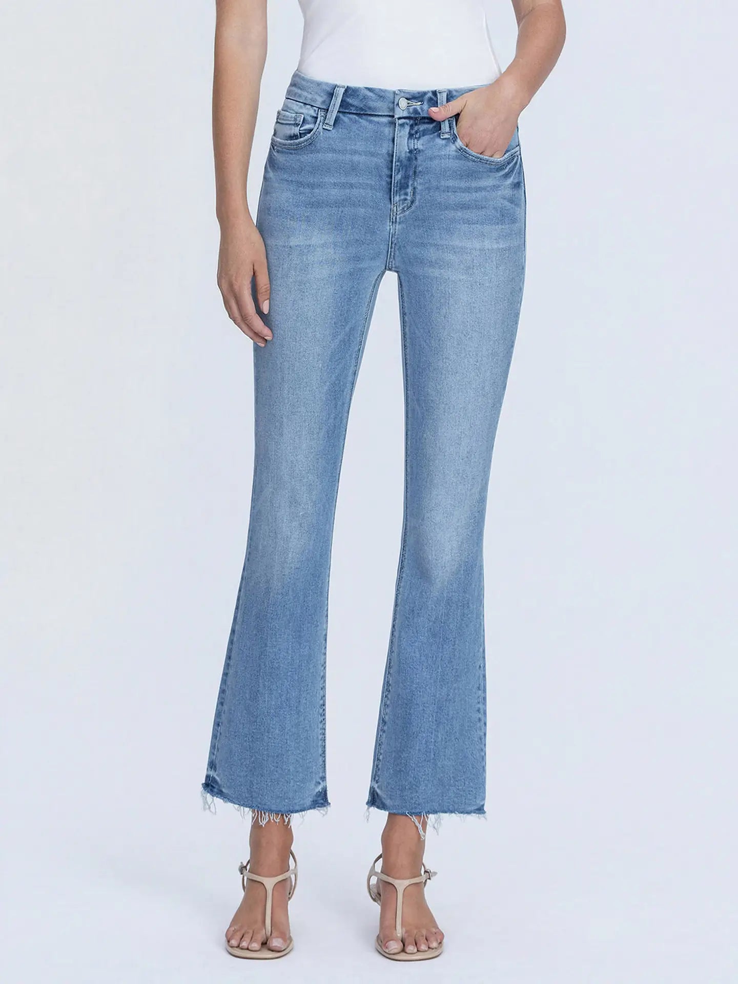 sidney kick flare jean