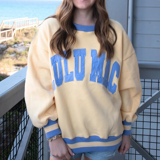 social society crewneck lulu mac