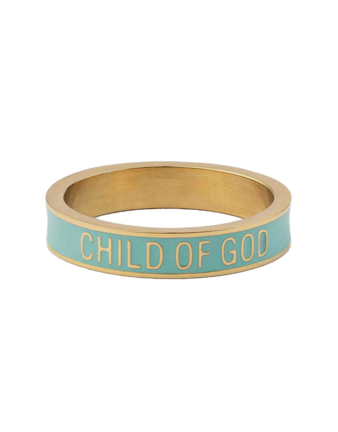 blue child of God ring