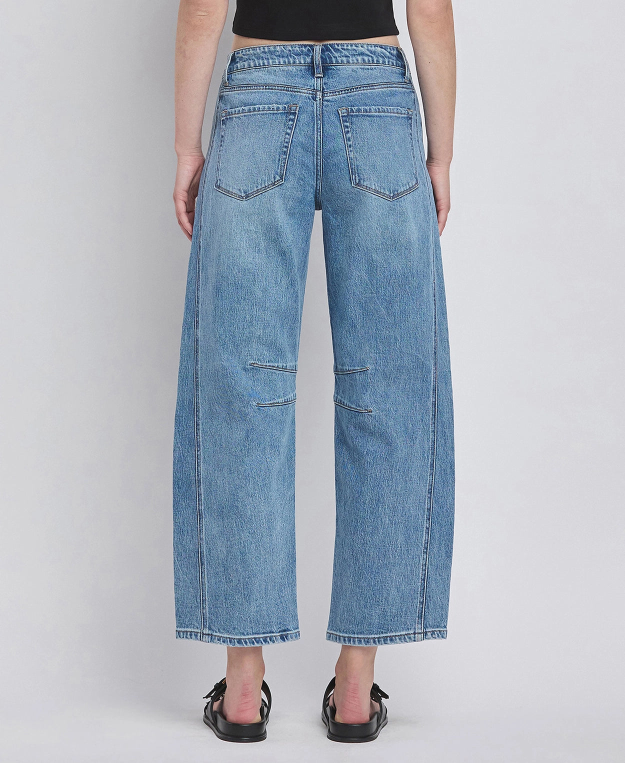 kate barrel leg jeans