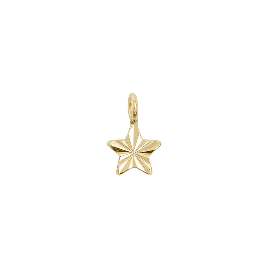 paved star charm