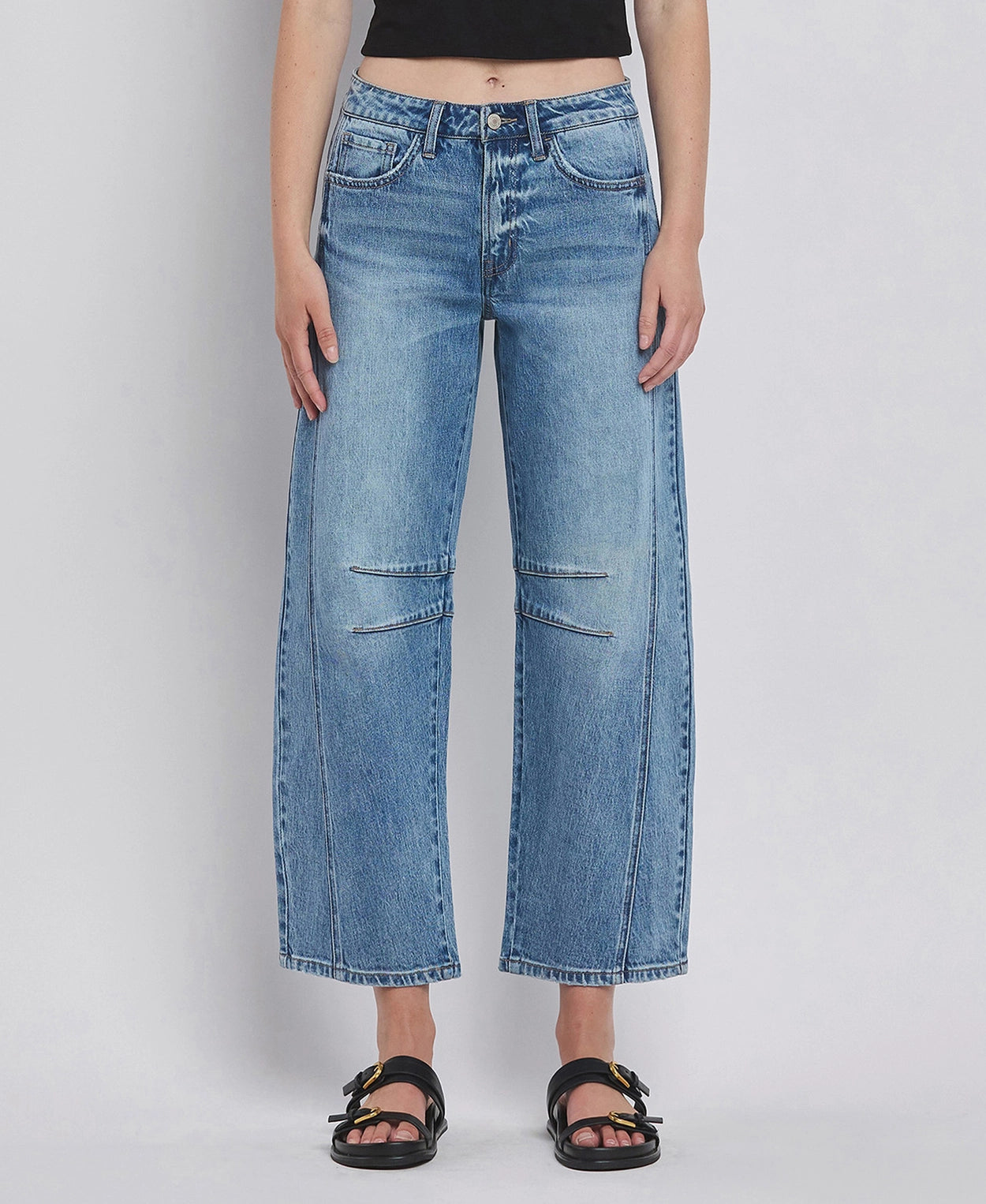 kate barrel leg jeans
