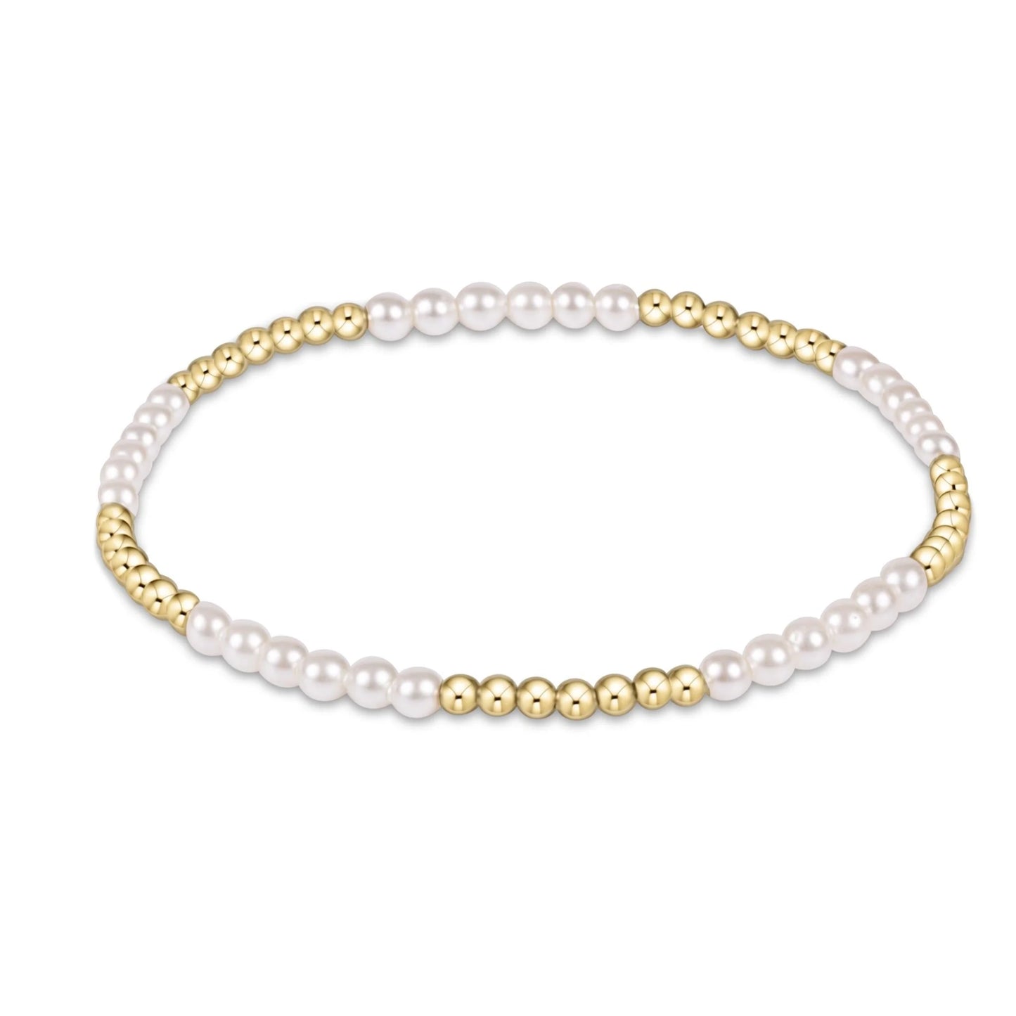 blissful pearl 3mm bracelet