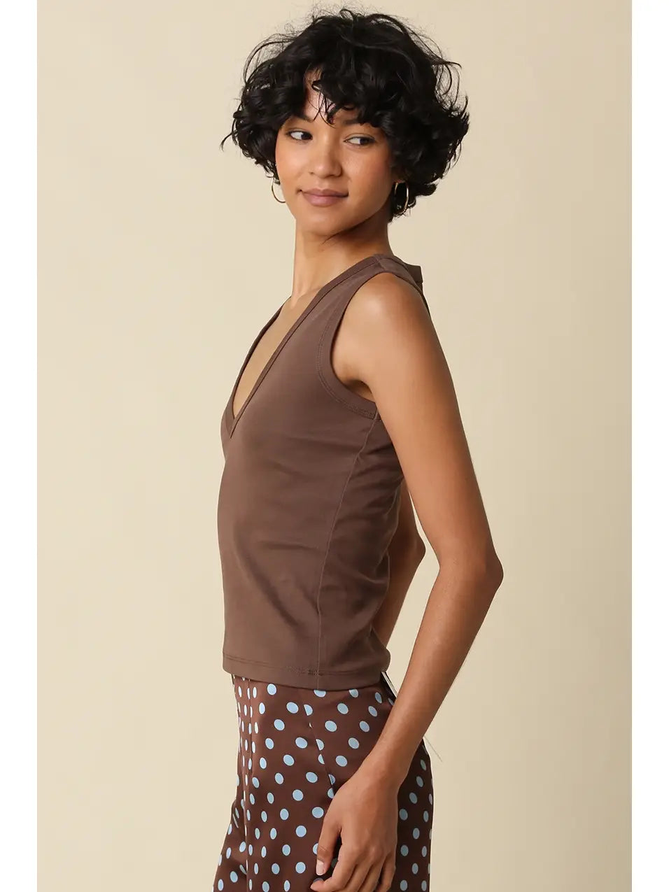 kenny vneck tank
