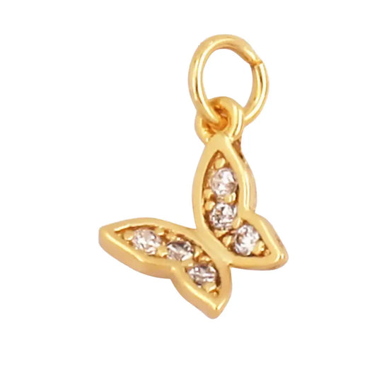 mini diamond butterfly