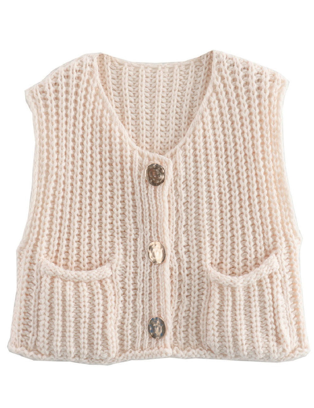 nori cropped sweater vest