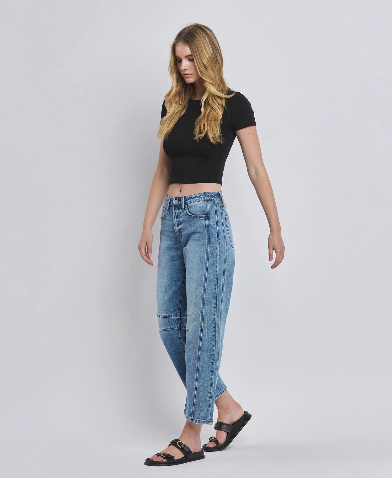 kate barrel leg jeans
