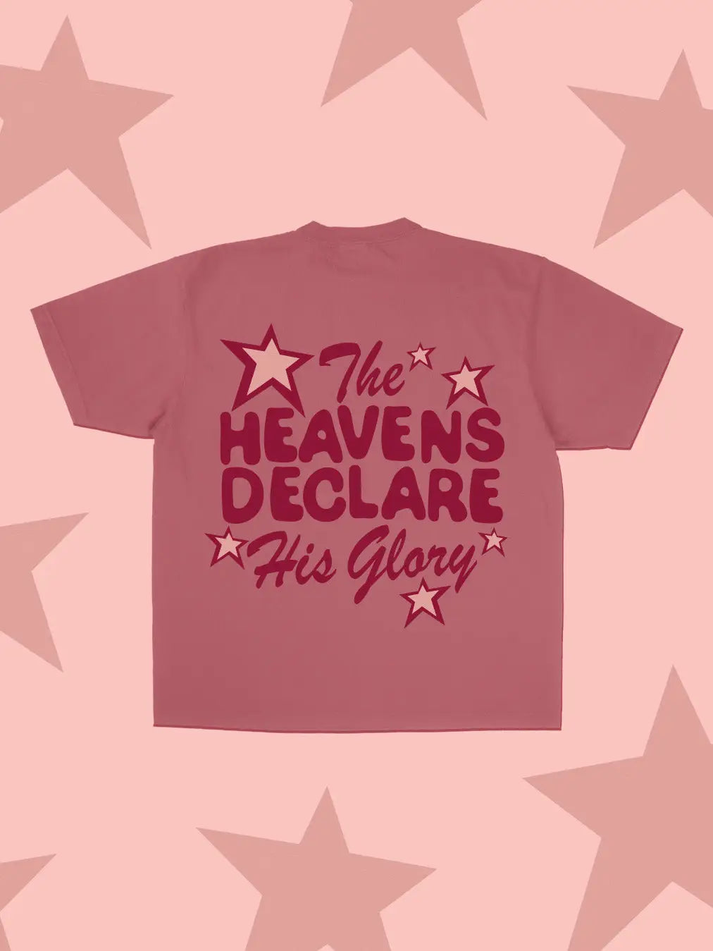 heaven declares his glory tee
